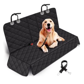 1Pc Dog Car Seat Cover Waterproof Scratchproof Pet Car Rear Protector Mat Pet Back Seat Cover With Dog Seat Belt For Car Truck SUV 1Pc Dog Car Seat Cover Waterproof Scratchproof Pet Car Rear Protector Mat Pet Back Seat Cover With Dog Seat Belt For Car Truck SUV